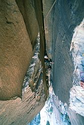 EpinephrineChimney1 - Chimney of Epinephrine, Red Rocks, Nevada, 2002