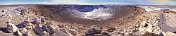 MeteorCrater_Pano - Panorama of Meteor Crater, Arizona
[ Click to go to the page where that image comes from ]