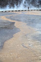 PrismaticWater1 - Waters of Grand Prismatic, Yellowstone NP, Wyoming