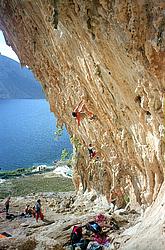 Kalymnos1 - Climbing at Kalymnos, Greece.
