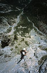 TeteDAvalRock - Climbing the high Tete d'Aval, Oisans.