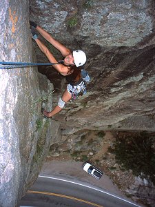 The nice 5.9 dihedral of the Narrows near Fort Collins